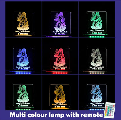 Giftationery Personalized LED Lamp - Perfect Anniversary, Birthday, Wedding, or Valentine's Day Gift for Couples & Spouses and Others (SP Design2.2)